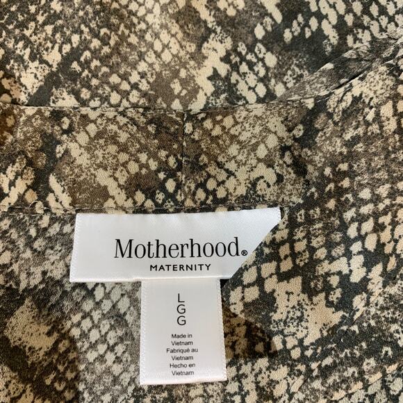 Motherhood Maternity top size large snake print  excellent condition - Picture 5 of 5